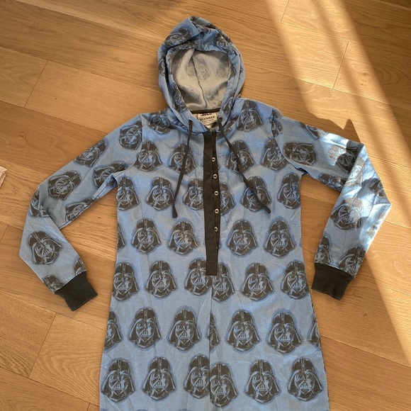 Onesie Star Wars Darth Vader Sparkle Union Suit - Picture 4 of 14